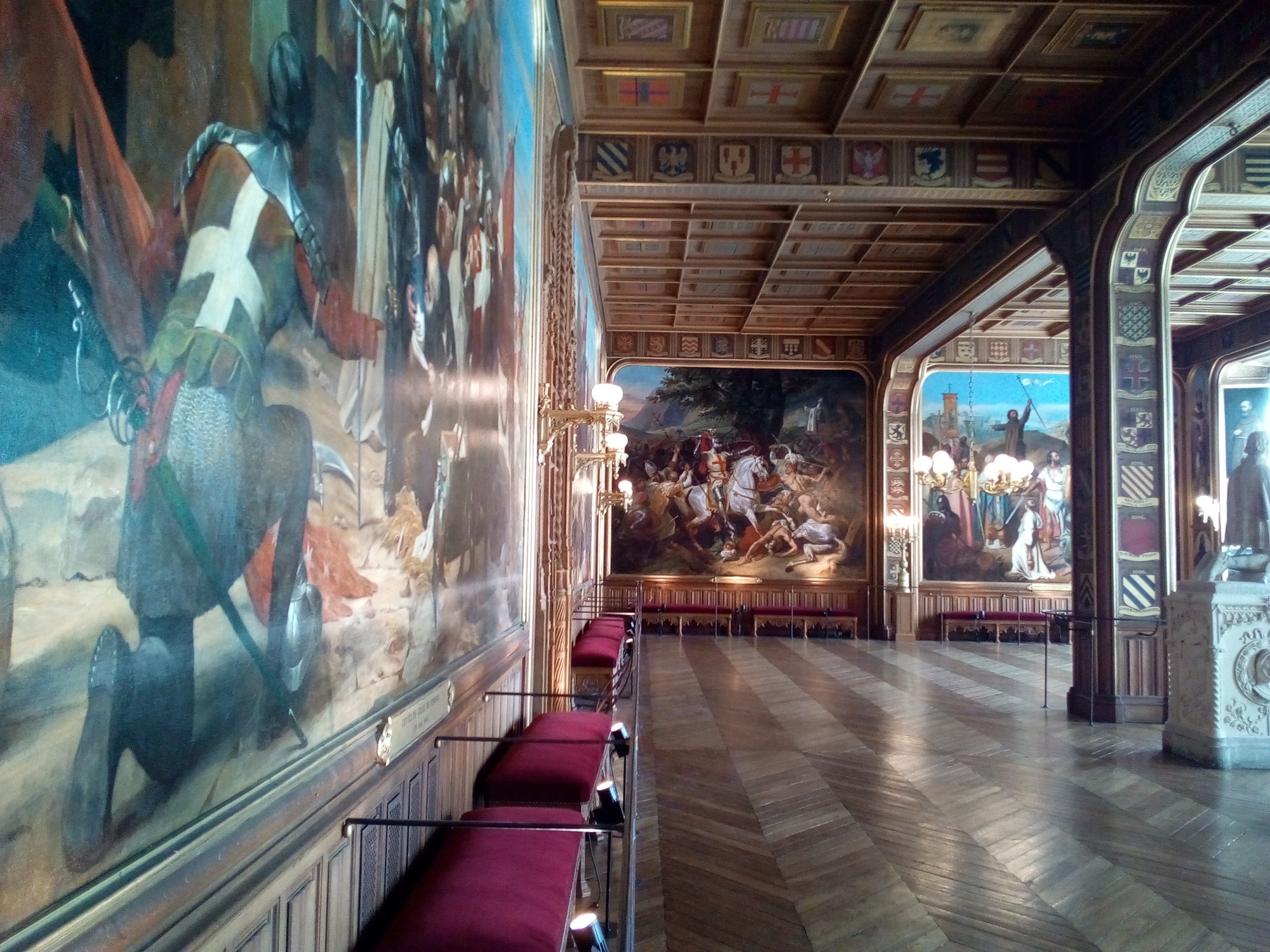 Salle des Croisades du château de Versailles