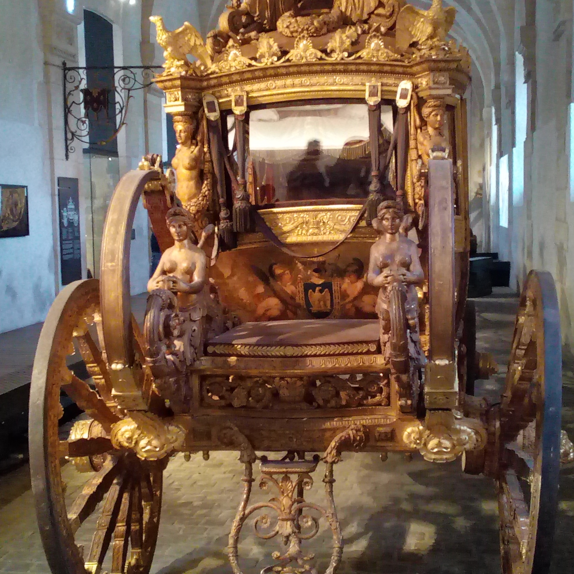 Galerie des Carrosses du château de Versailles, sacre de Charles X